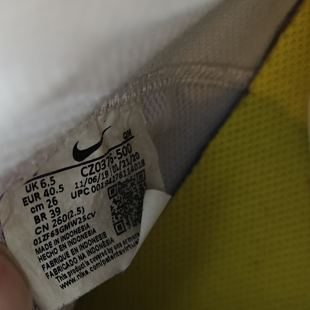 Nike Womens Blazer Mid '77 White Mint Pink Shoe Womens Sneakers Size 9 - Picture 9 of 9